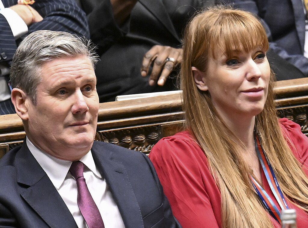 Keir Starmer and Angela Rayner Image UK Parliament Wikimedia Commons